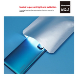 Blank aluminum foil bag